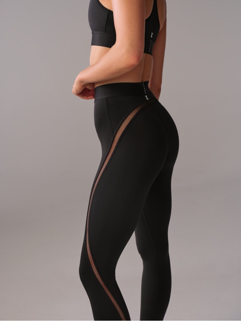 Savage X Fenty Black High-Waist Leggings